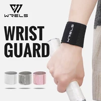WRELS-manga de soporte para muñeca, soporte para gimnasio, muñequera, vendaje de compresión elástico transpirable, pulsera deportiva de mano