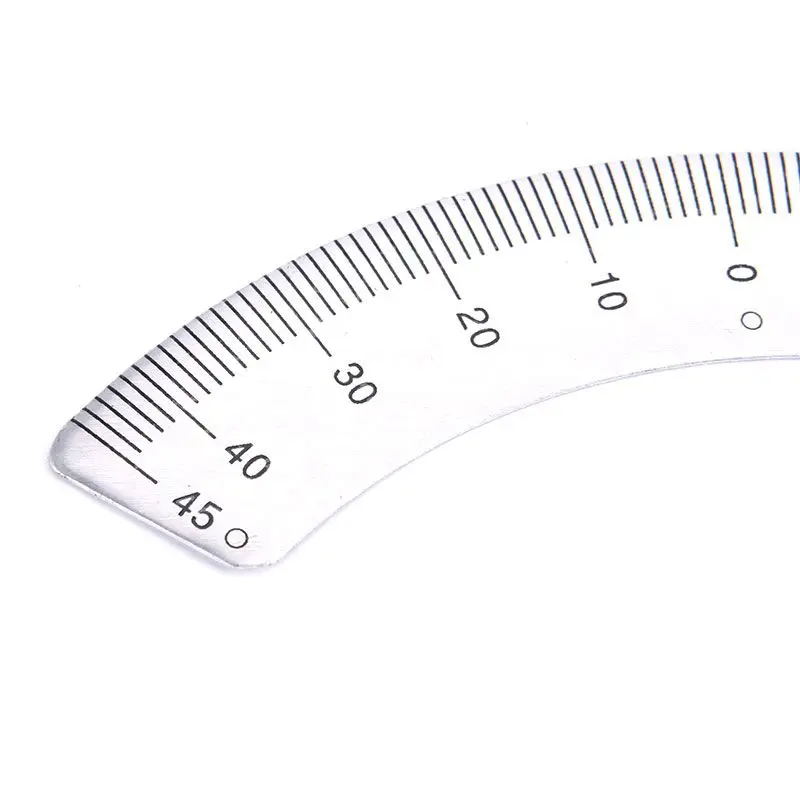 Angle Plate Scale Ruler 45 Degree Angle Arc M1197 Protractors Milling Machine Part - Measuring Gauging Tools