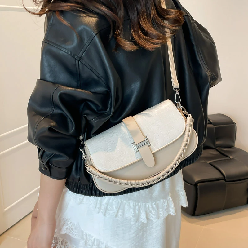 

Diaper Bag Luxury Designer Crossbody Handbag Elegant Minimalist Leather Tote For Women Stylish Large Capacity