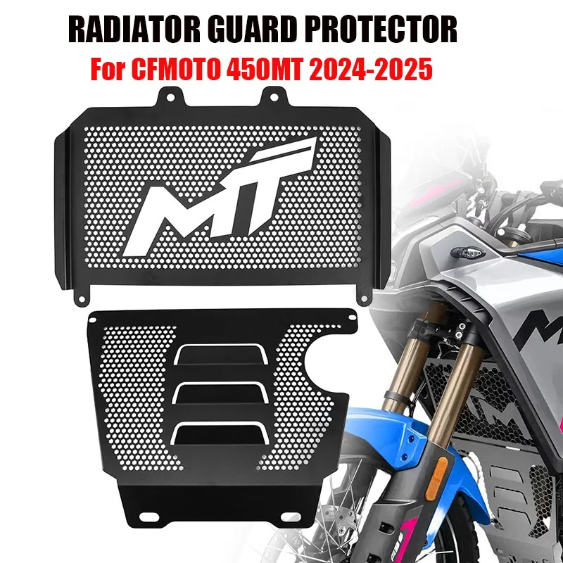 

Motorcycle Radiator Guard Protection Engine Cover Protector for CFMOTO CF MOTO 450MT 2024-2026 Durable Radiator Guard MT450