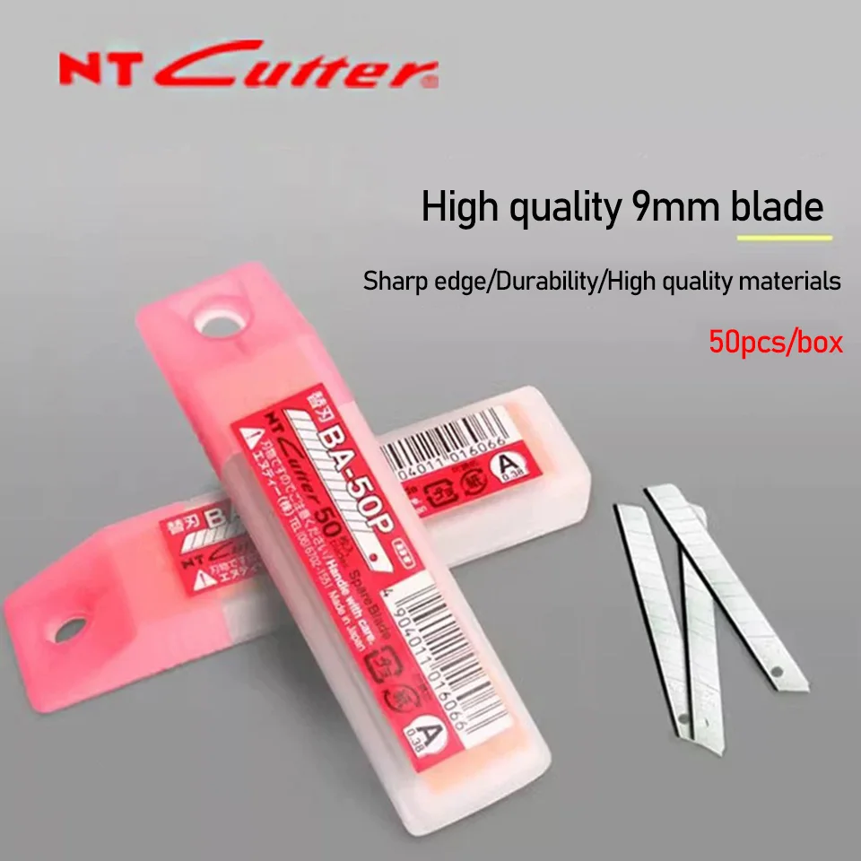 

NT Cutter Replacement Blades - Premium Utility Knife Refills for Car Vinyl Wrap, PPF Installation, Wallpaper & Craft Cutt KLT-12