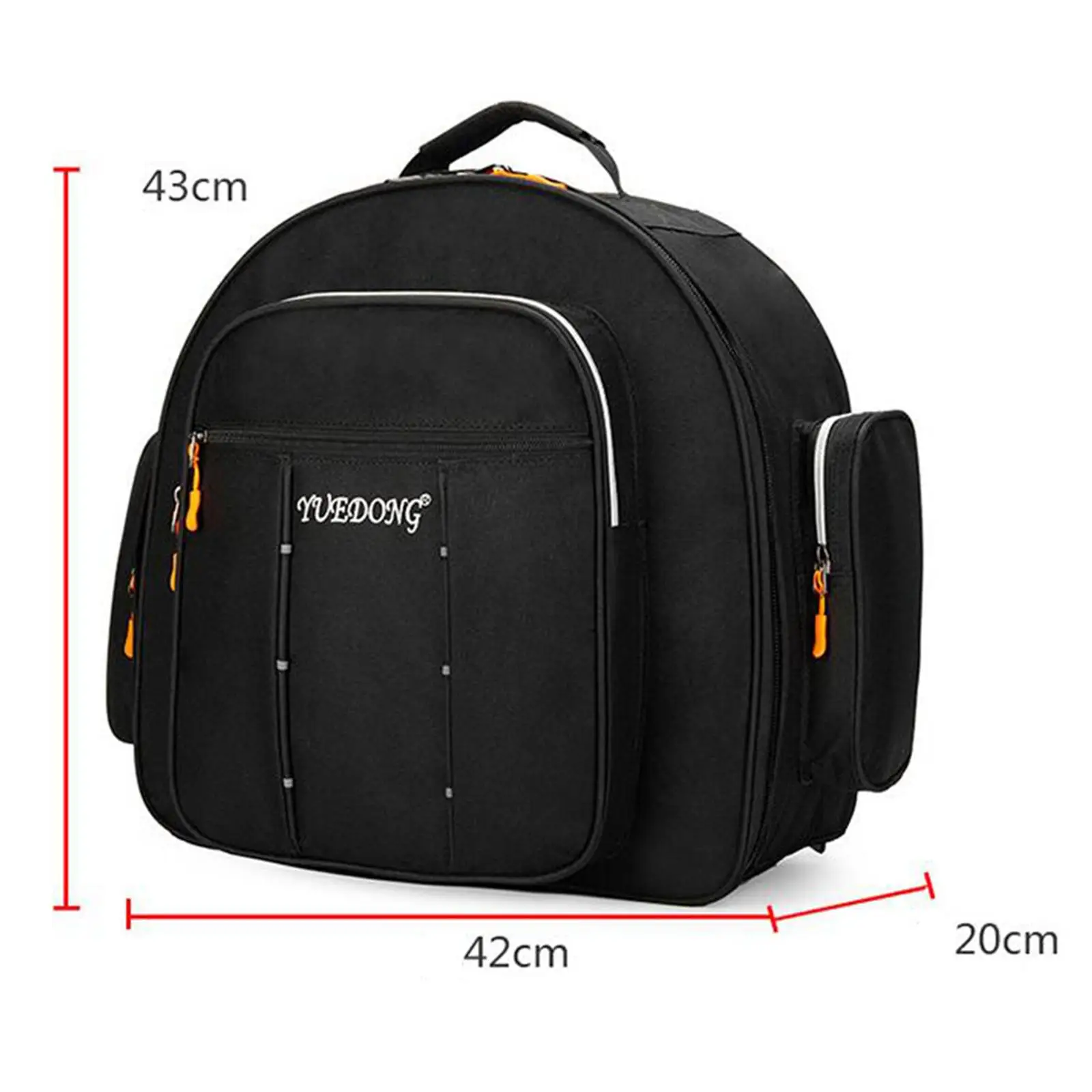 

Multifunction Snare Drum Bag Shockproof Adjustable Strapes Oxford Cloth Training