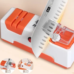 Electric knife sharpener home efficient labor saving fast grinding knife, scissors, automatic ladies easy to use
