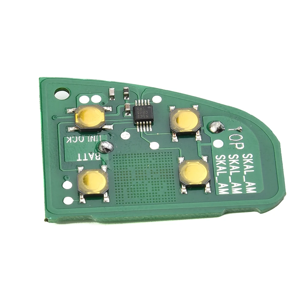 Nova chave remota da placa de circuito, fácil de instalar, alta sensibilidade, longa vida útil, componente eletrônico de 4 botões