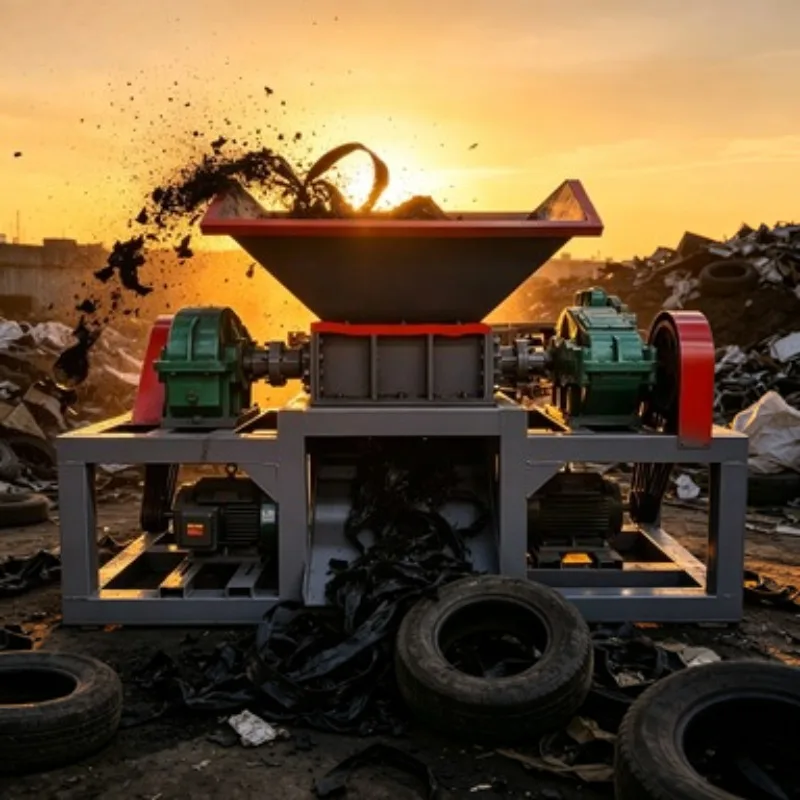 High Efficiency Industrial Wood Shredder For Factory Use