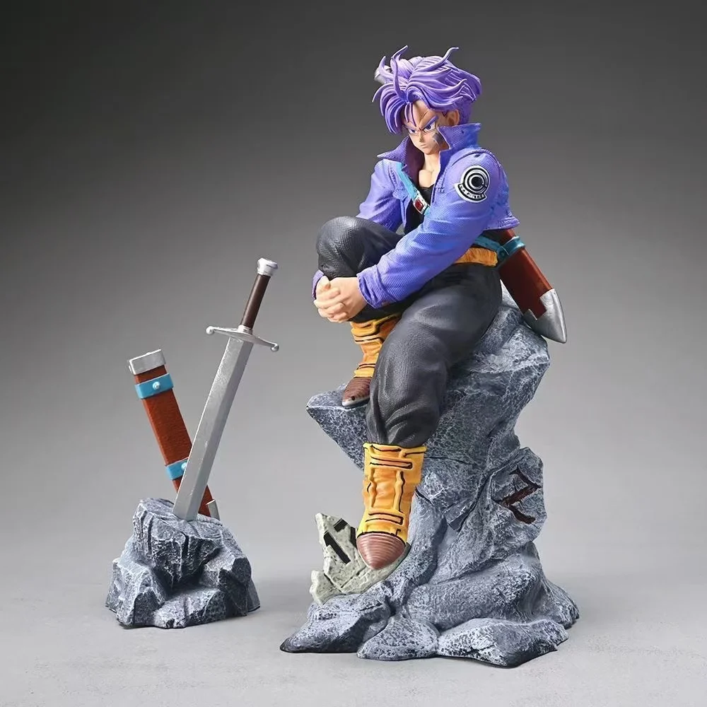 Anime Dragon Ball Z Figure Trunks Figures 26cm Last Ranker Torankusu PVC Toy Model Collection Decoration Christmas Gifts