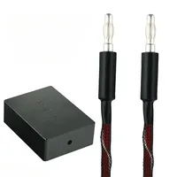 Aluminum Alloy HiFi Audio Electronic Black Hole Pure Silver Ground Wire Speaker Amplifier Noise Reduction Box