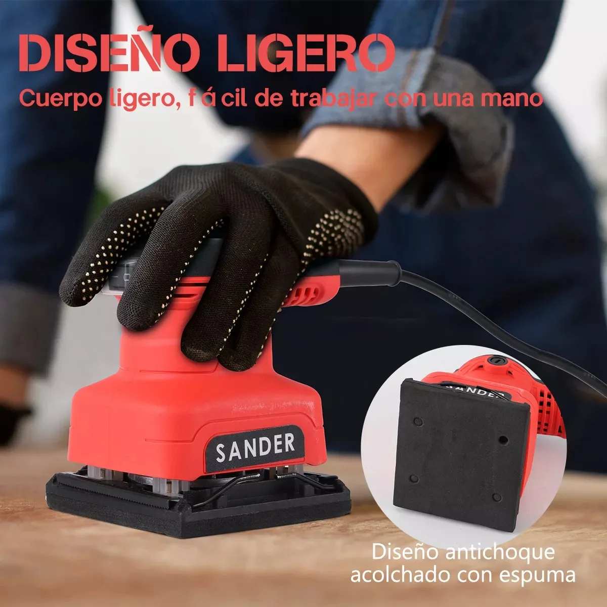 

200 Вт 13500 об/мин электрическая шлифовальная машина высокой мощности мини-полировальный станок для шпатлевки стены плоской мебели шлифовальные деревообрабатывающие электроинструменты