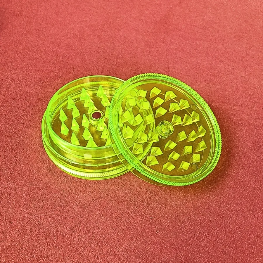 2.5/3.5inch Color Plastic Herb Grinder 4-Layers Mill Mortar Manual Tobacco Grass Grinder Cigarette Tool Smoking Accessories Gift