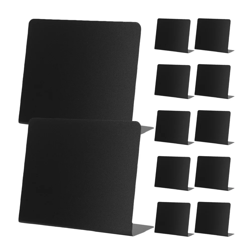 12 قطعة مقاطع تسمية الأسعار عرض السبورات للقائمة مطعم الكتابة رسالة علامات السبورات الزخرفية سعر سطح المكتب