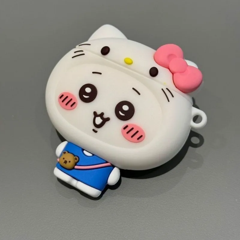 Cartoon Anime Chiikawa Bluetooth Earphone Case Suitable for AirPods 1/2/3/4 Generation Apple AirPods Pro2 Silicone Soft Case