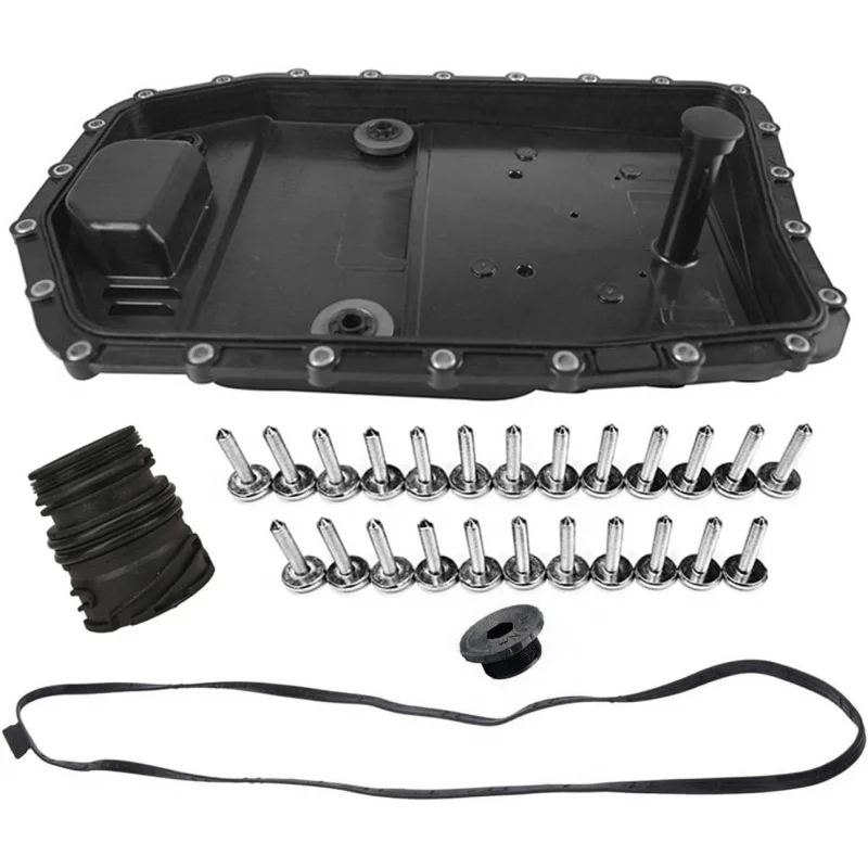 

Automotive Engine Oil Pans Kit w/Filter Gasket Screw Sealing Sleeve,oem24152333907,24117536387,24117571217,6HP19