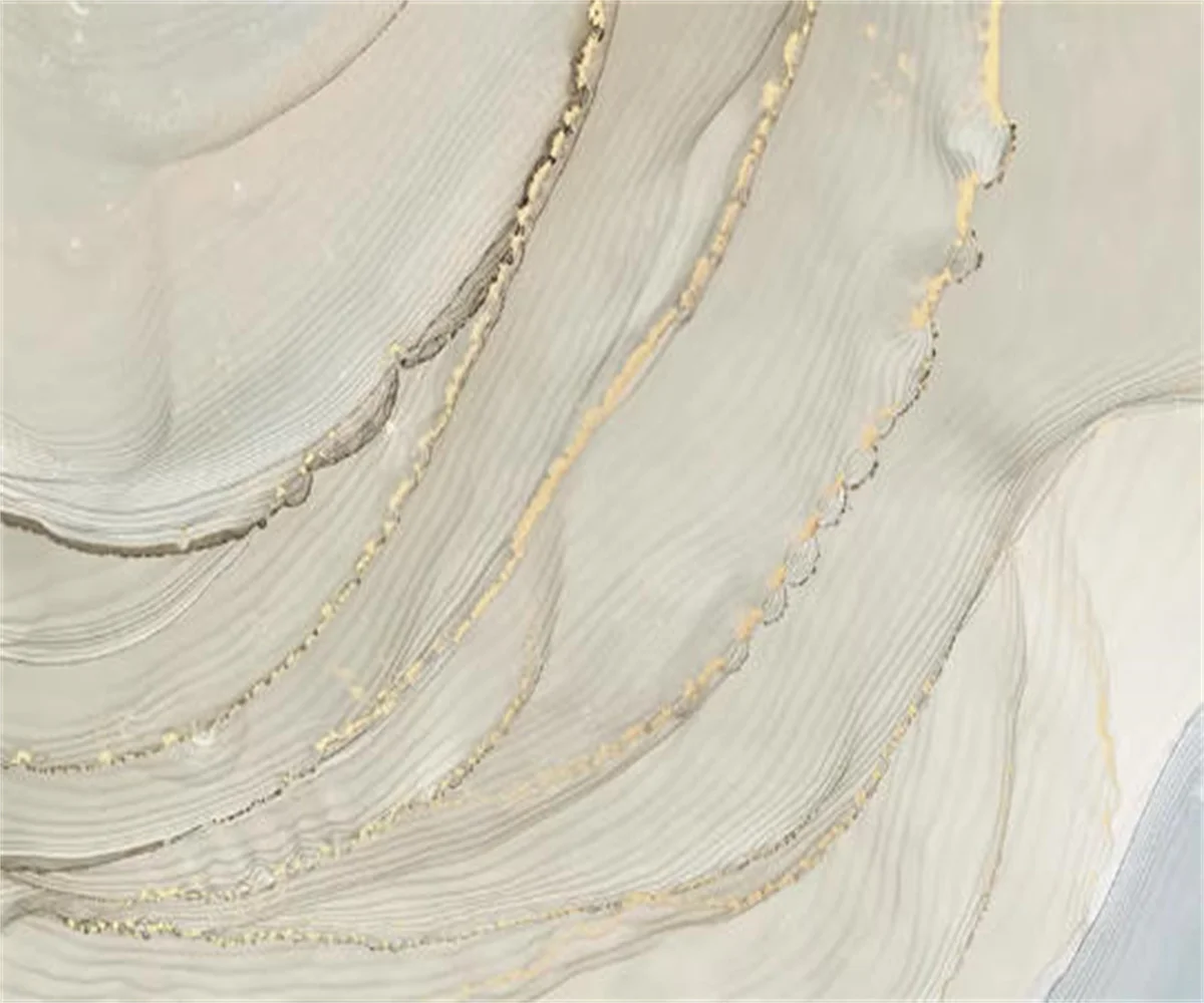  Custom size mural Modern abstract lines marble patterns TV backgrounds wall paper seamless sofa murals Decorative wallpaper