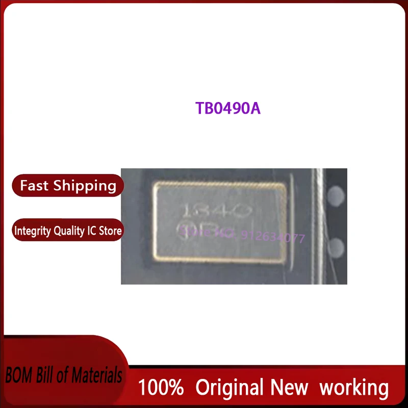 2PCS TB0490A code 490 brand new genuine 435.5MHz packaged SMD Filter