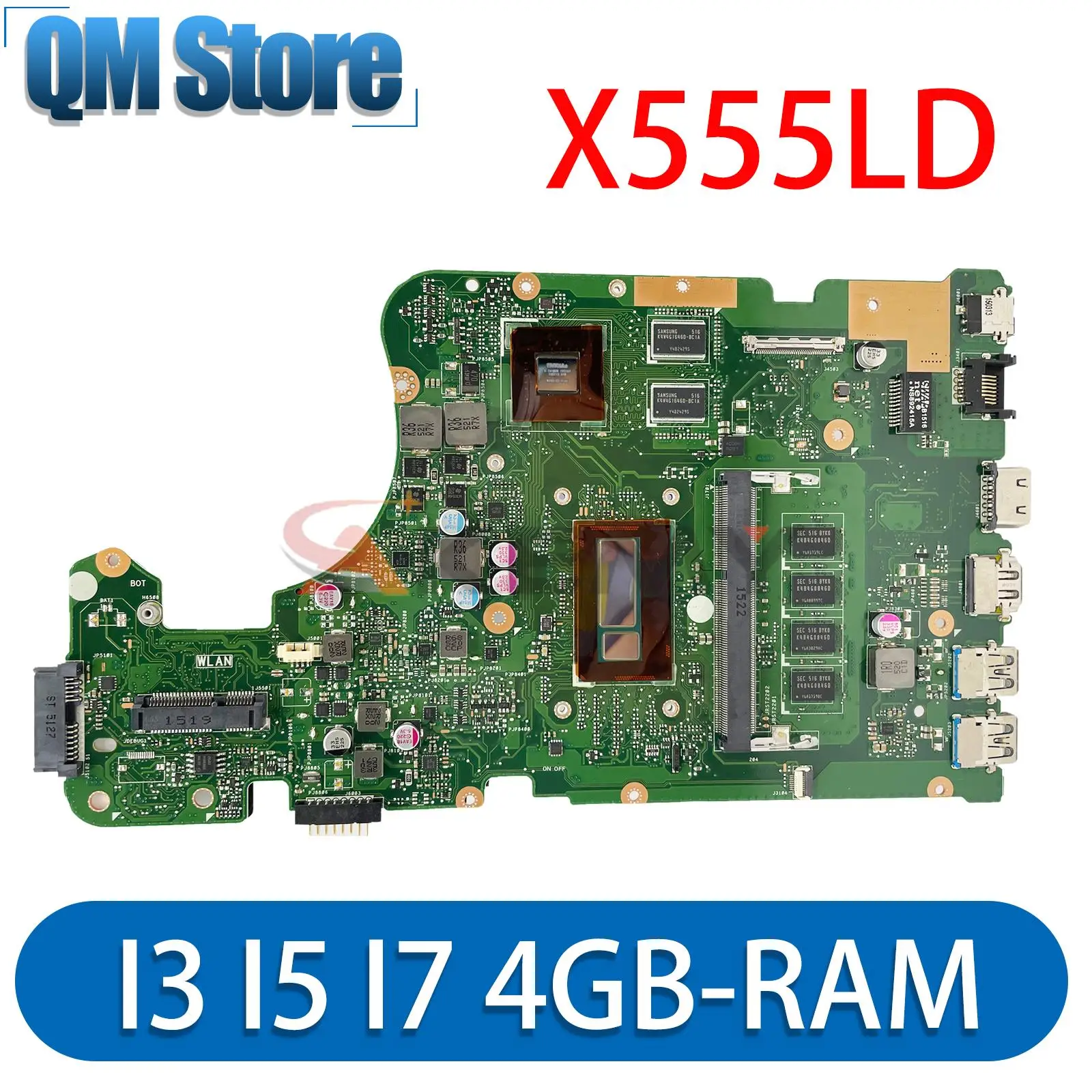 X555L A555L K555F F555L Материнская плата ASUS X555LF X555LP X555LN X555LB X555LI X555LD X555LJ X555LDB материнская плата для ноутбука i3 i5 i7