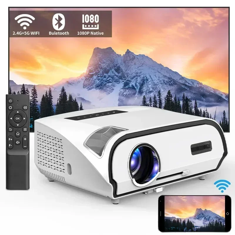 

Lumens Projectors hd 4k 1080p Mini Pocket Portable LED Smart 3D 4K Wifi Home Theater Projectors