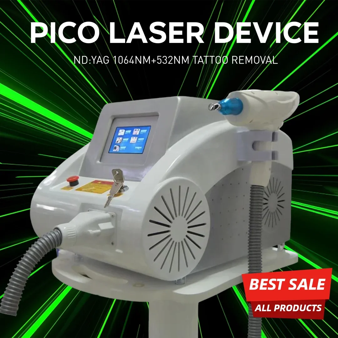 

Picosecond Laser Tatto Removal Machine 1064nm/532nm/1320nm Carbon Peel Q Switch ND Yag Laser Eyebrows Tattoo Removal Machine