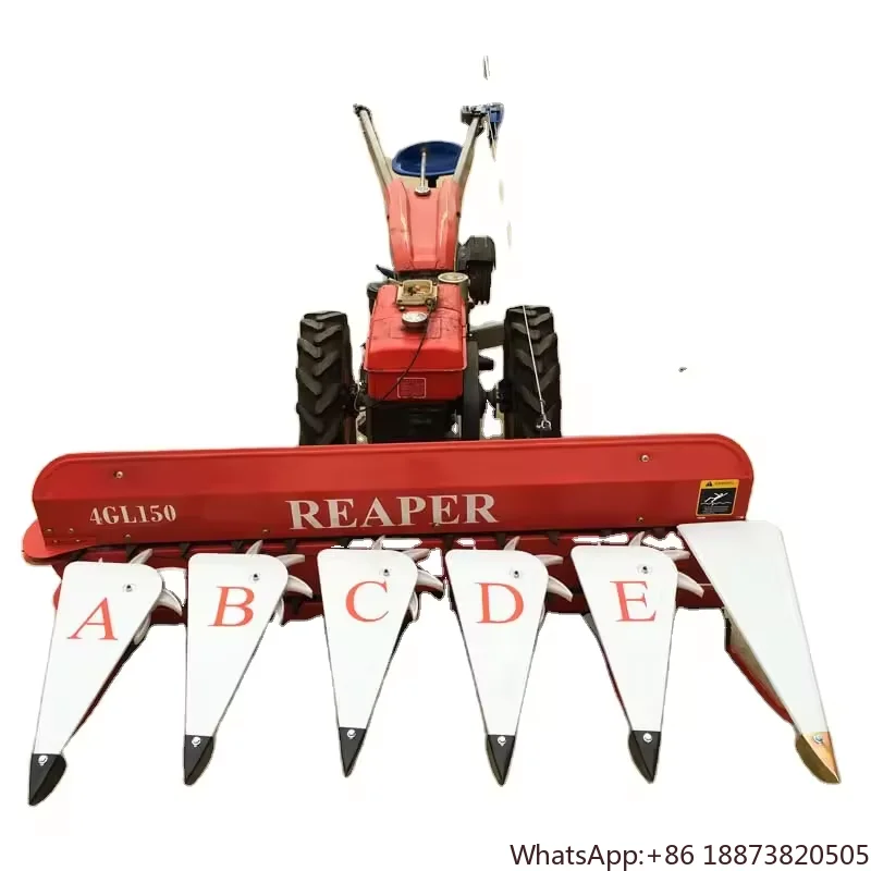 

Mini Walking Tractors Uesd Harvester Wheats Paddy Reaper Binder