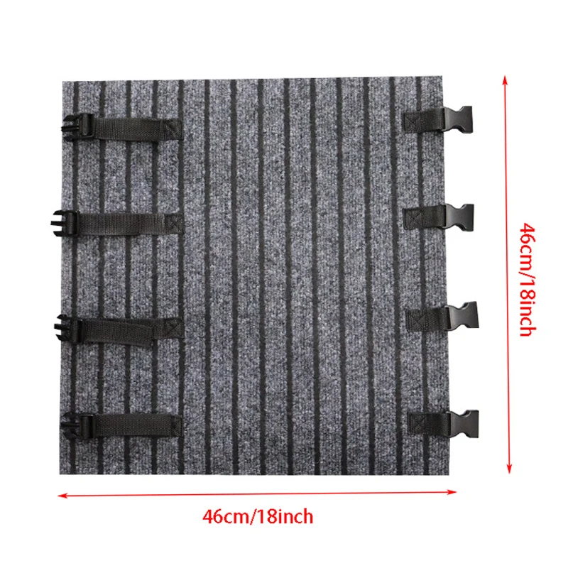 RV Pedal Protective Pad Adjustable Non-Slip Step Mats Stair Carpet Motorhome Step Doormat Outdoor Camping Replacement Parts