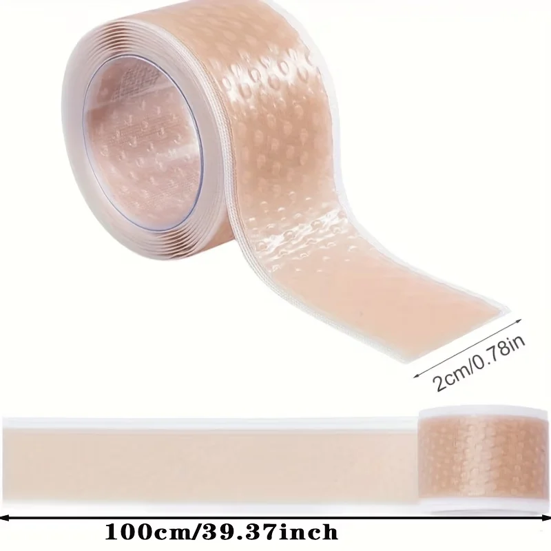Picture 3: 2 Rolls Anti-Friction Skin Tape, Soft Breathable Self-Adhesive Fabric Tape, Easy to Cut, Perfect for Hands, Fingers