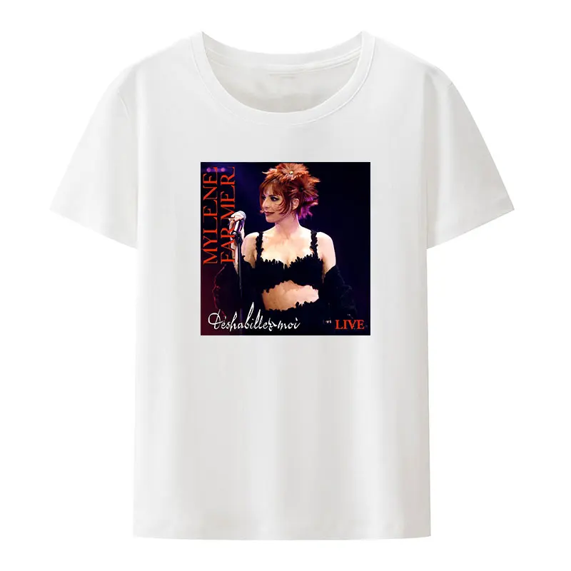 French Mylene Farmer France Meme Joelle Guillaume Tshirt Mylene Farmer France Meme Joelle Guillaume Jokes Casual Short-sleev