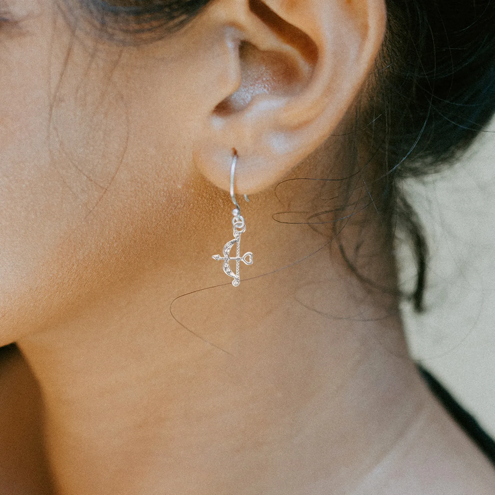 

10 шт. подвесок-амулетов в виде стрелы Купидона, винтажные, из сплава, для рукоделия, изготовления украшений своими руками: ожерелий, серег, браслетов, брелоков