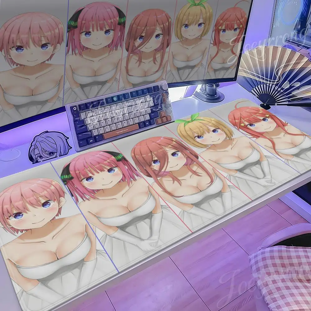 

The Quintessential Quintuplets Mouse Pad 1000x500 Taro Sakamoto Days XXL Large Gaming Non-slip Office Keyboard Mats Desk Mat