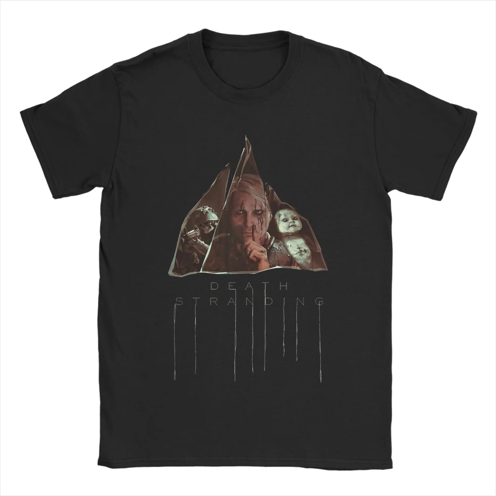 Harajuku T-Shirt Death Stranding Mads Mikkelsen Game T Shirts Popular Tee Shirt for Men Summer Funny Casual Short Sleeve Tops