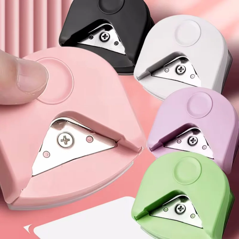 Portable R4 Corner Rounder Punch Paper Trimmer Cutter for Cards Photo Cutting DIY Craft Scrapbooking Tool Binding Office Supplie