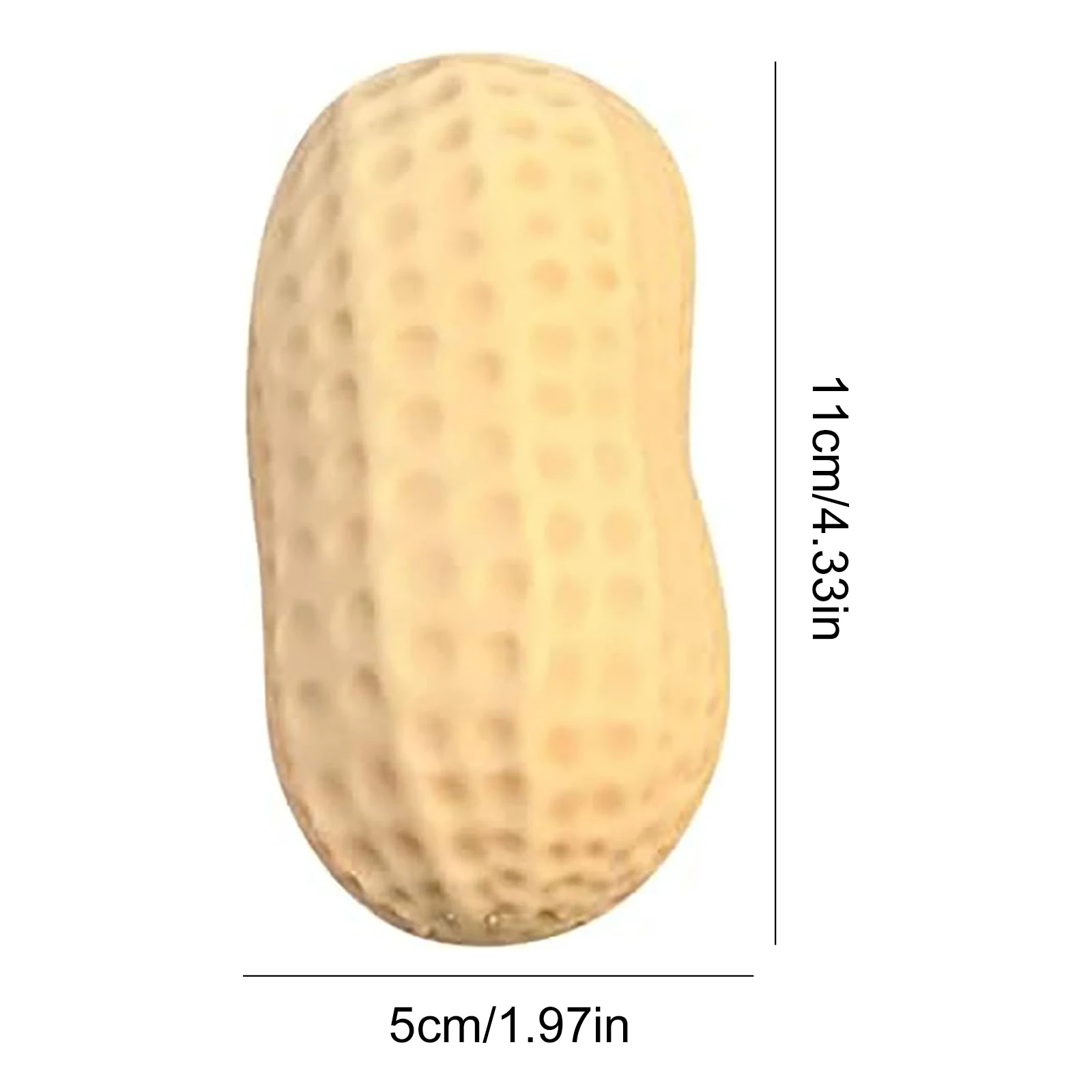 Peanut Squishies Slow Rising Simulated Peanut Fidget Toy Soft Peanut Decompression Squeeze Toys Novelty Gift for Kids and Adults