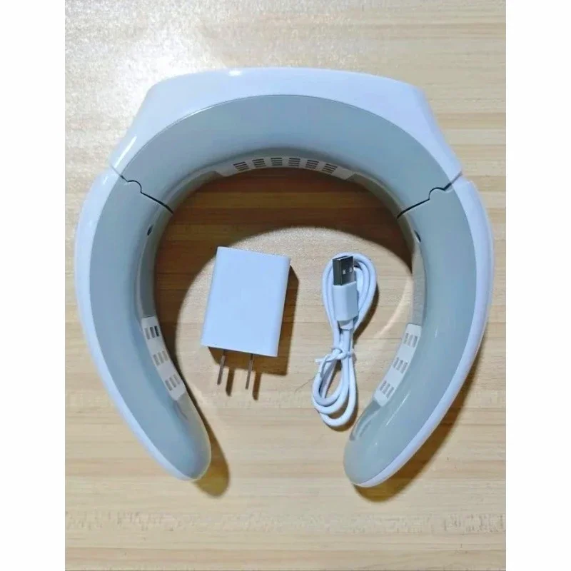 

Red Blue LED Light Therapy for Neck Pain Relief - Cervical Spondylosis Muscle Relaxation Device