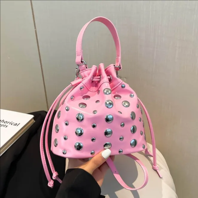 

2025 Autumn Top Handle Bucket Bag, Niche Shoulder Purse for Women, Trendy Crossbody Tote, Minimalist Day-to-Night Bag, Textured