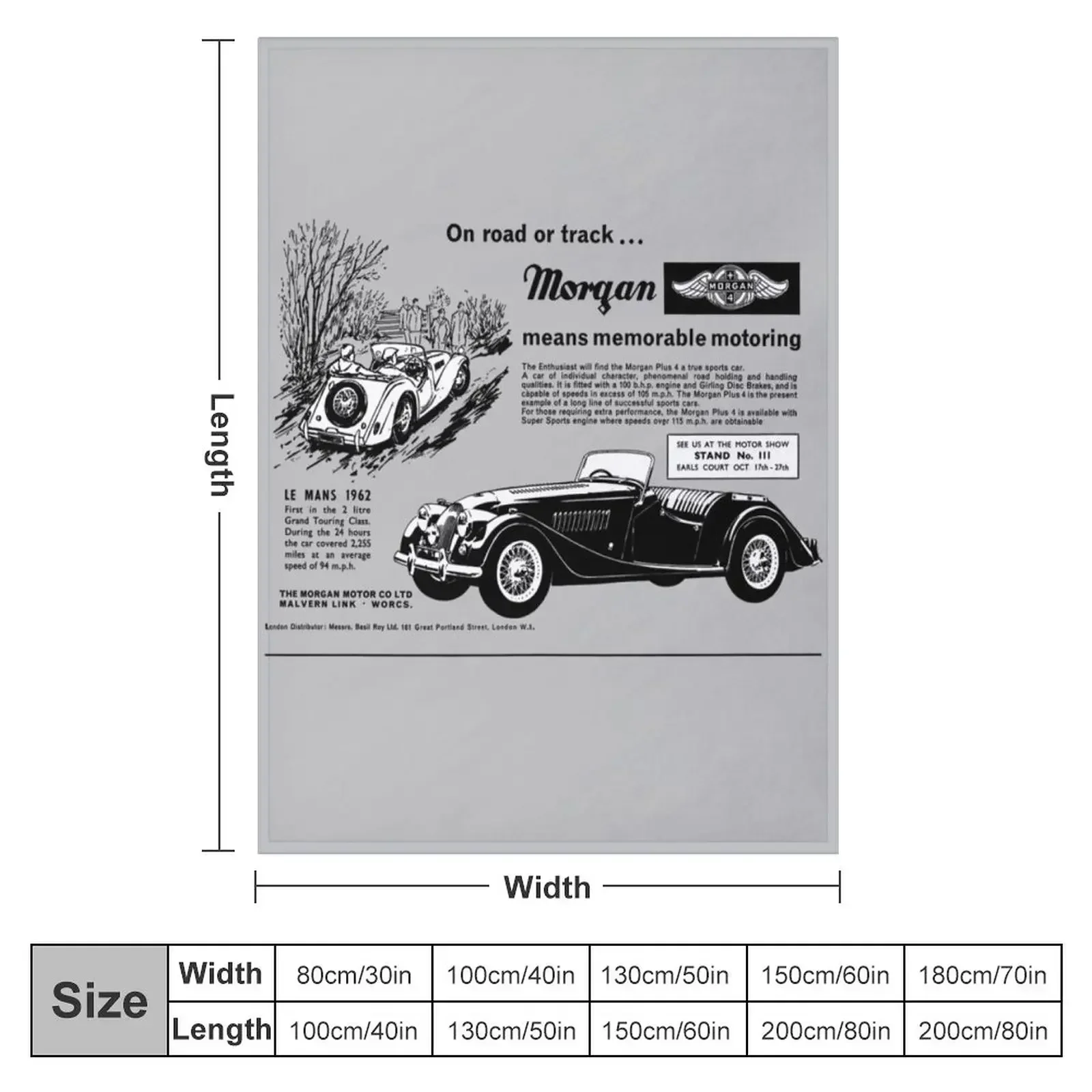 MORGAN Throw Blanket Bed Custom Multi-Purpose decorative Furrys Luxury Thicken Blankets