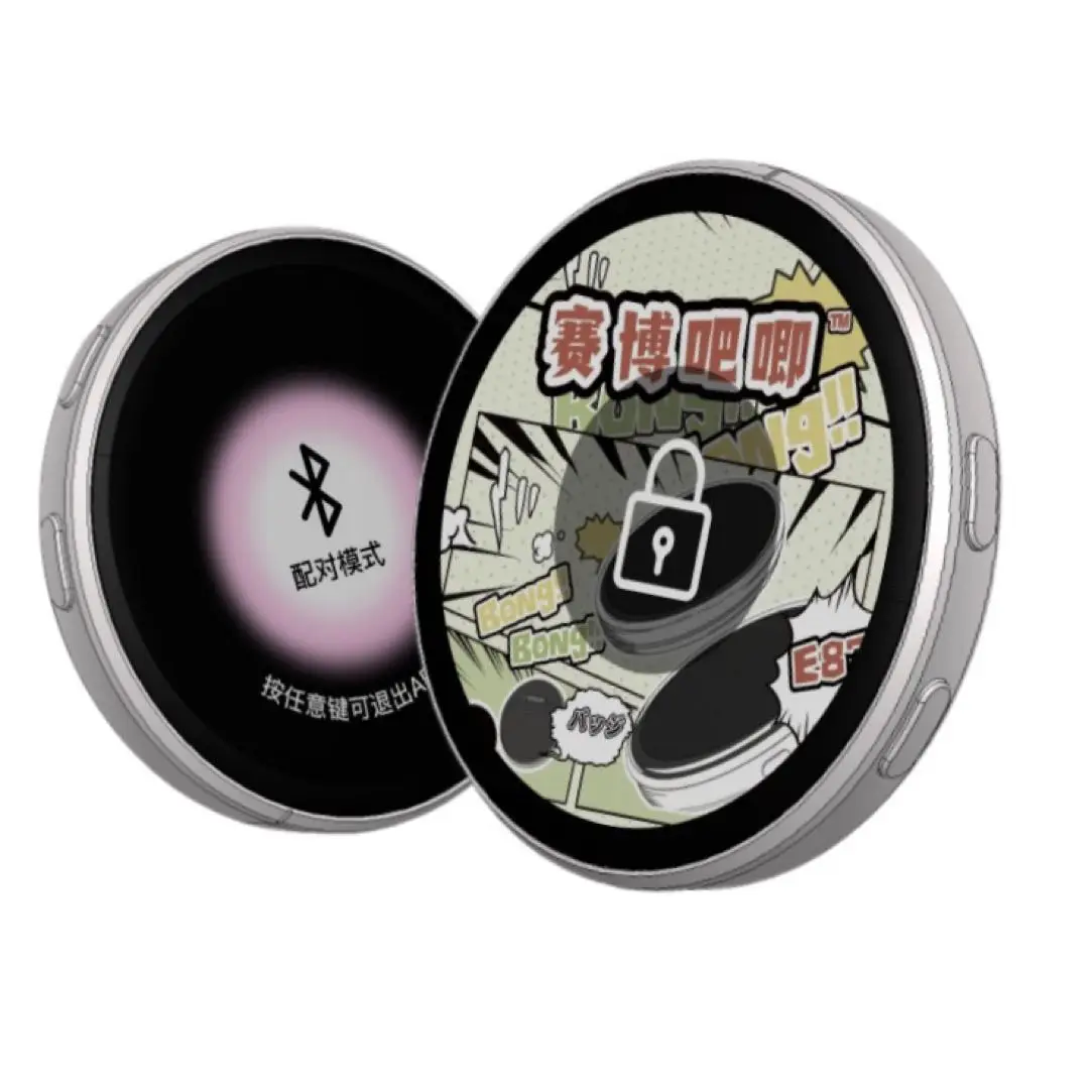 bluetooth-electronic-badge-for-anime-fans-touchscreen-version-gift-ideal-for-collectors-and-gamers-anime-themed-accessories