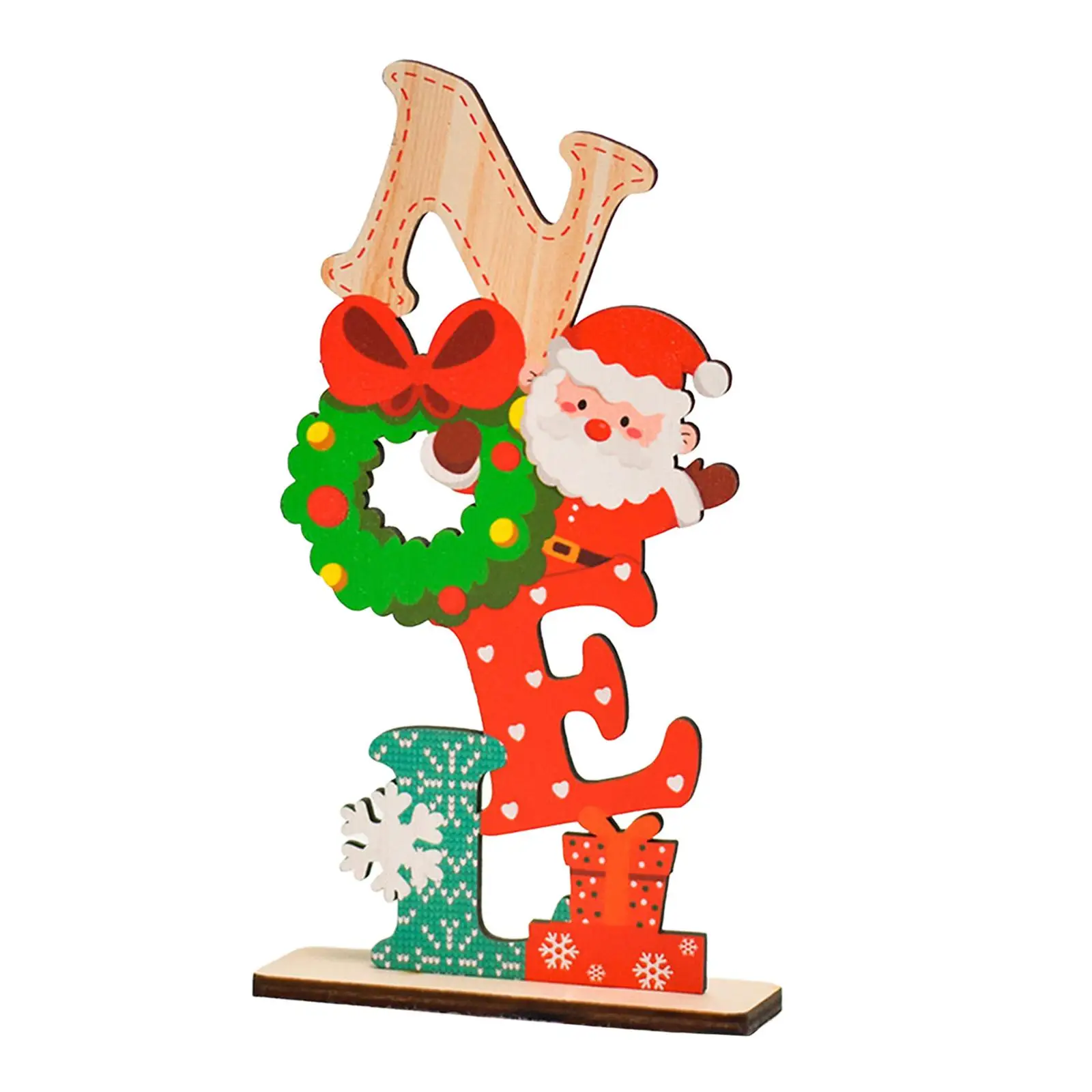 Juguetes de Decoración de mesa de Navidad, centro de mesa de Navidad DIY, mantel de fiesta, estante de dormitorio, escritorio