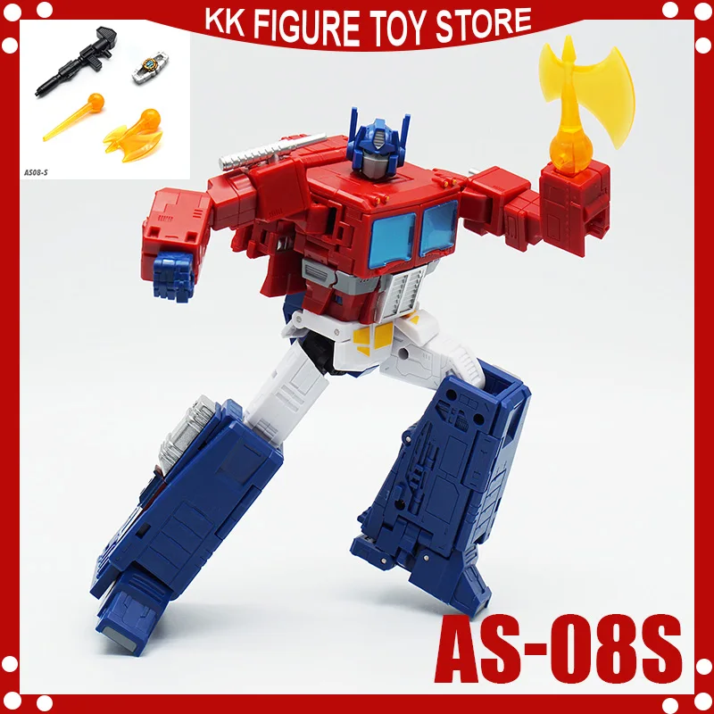 

New Version Transformation AS TOYS AS-08S AS08S C-level Commander KO SS86 OP Prime Action Figure Model Transformation Robot Toy