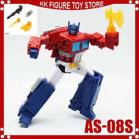 New Version Transformation AS TOYS AS-08S AS08S C-level Commander KO SS86 OP Prime Action Figure Model Transformation Robot Toy