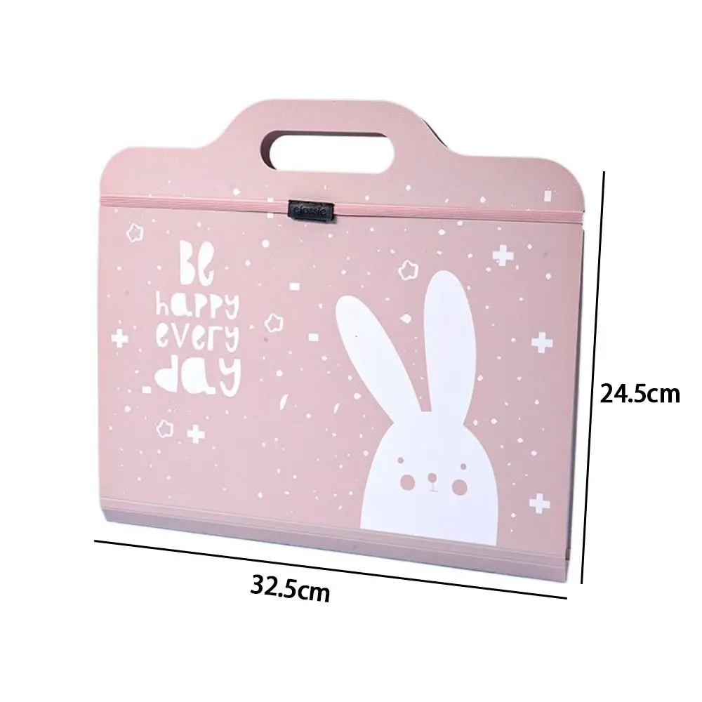 13 Pockets File Folder Portable Multifunctional Document Bag Dirtyproof Waterproof Work Collection Organizer