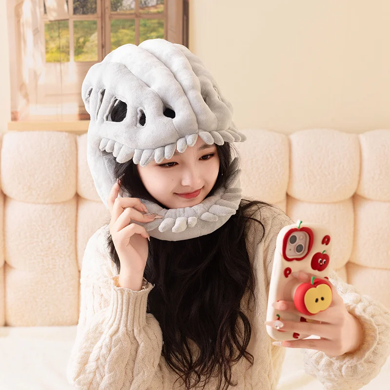 75/115 سنتيمتر مضحك ديناصور غطاء رأس الإبداعية الديناصور Exoskeleton ألعاب من القطيفة لينة محشوة الحيوان دينو الوالدين طفل زي الدعائم #1