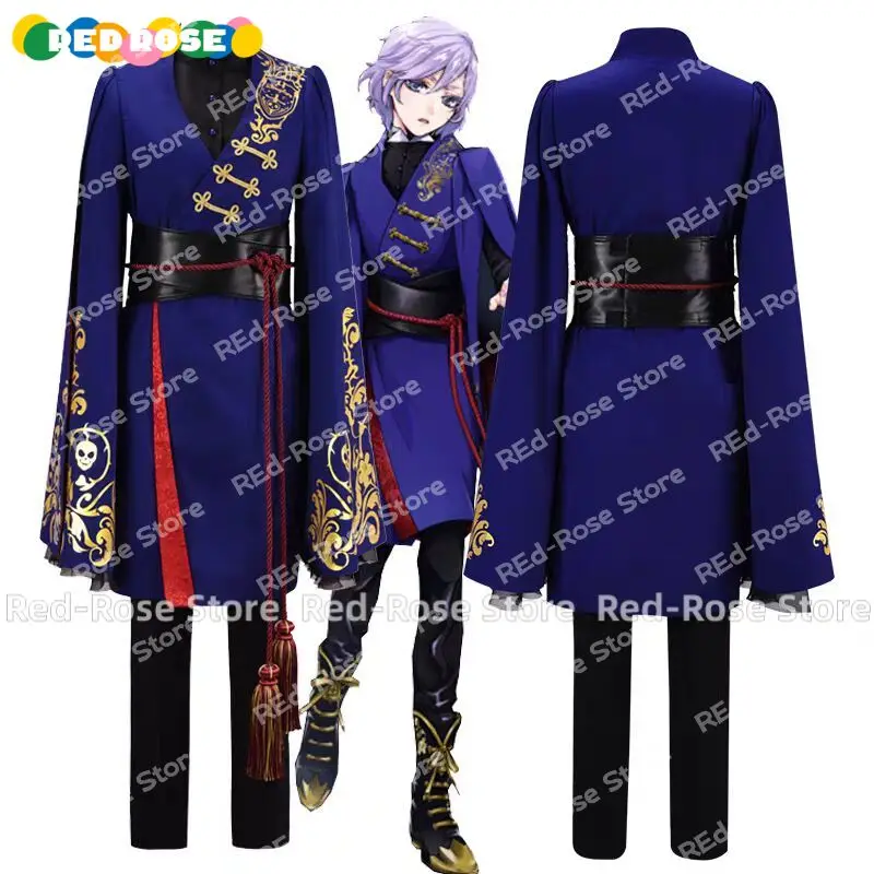 

【Customized 】Game Twisted-Wonderland Snow Princess Rook Hunt Cosplay Costume Unifrom Men Women Kimono Adult Outfits Fancy Party