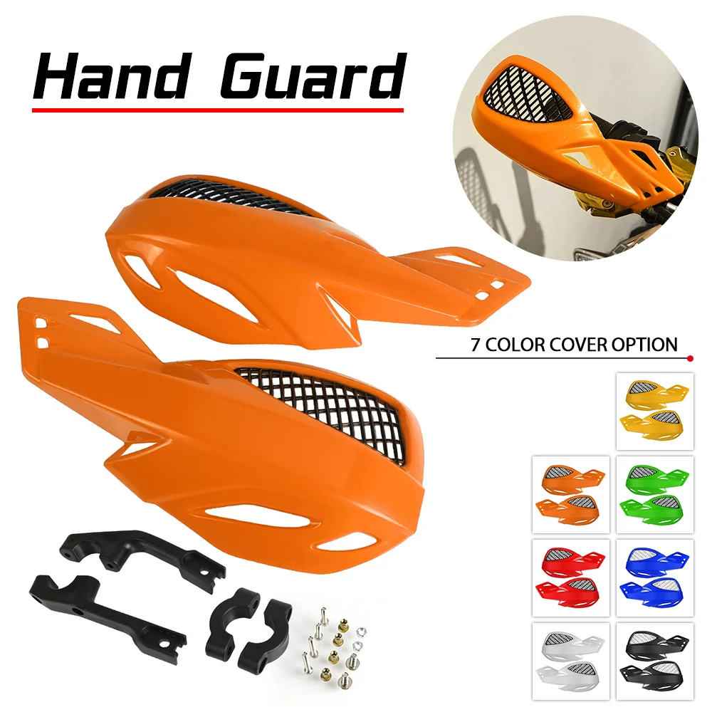 

Dirt Bike For Kawasaki KLR650 KLX110 KLX110L KLX125 KLX140 KLX140L Motorcycle 7/8''22mm Handlebar Brake Hand Guard Cover