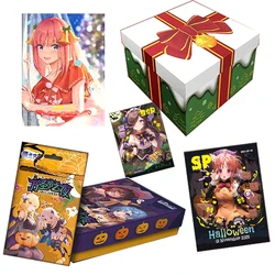 New Goddess Story Collection Cards Halloween Night Anime Figure Girls Party Hutao Rem Ram Christmas Card For Family Gift Toy