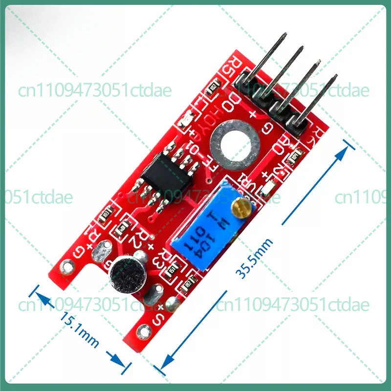 10-50pcs For Microphone Amplifier Module MIC Sound Sensor Voice Module