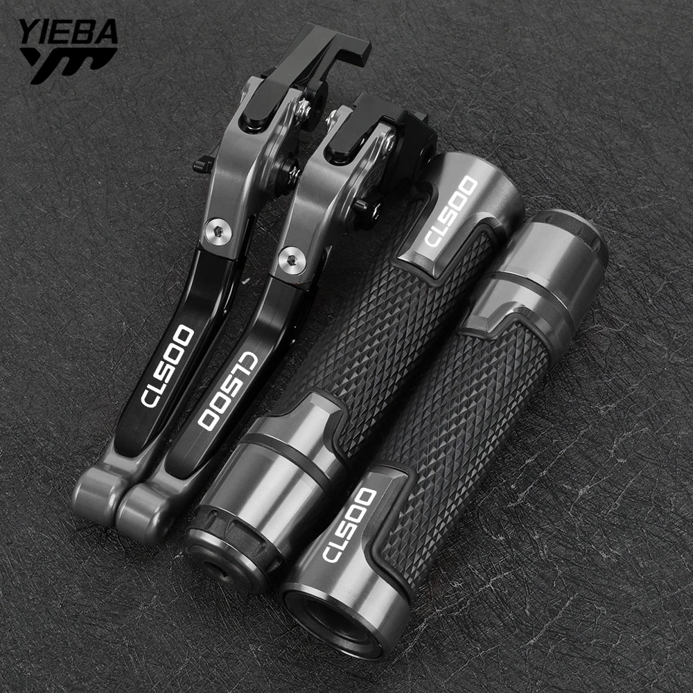 

For HONDA CL500 CL 500 2022 2023 2024 2025 Motorcycle Accessories Brake Clutch Levers Handlebar Grip Handles bar Hand Grip Ends