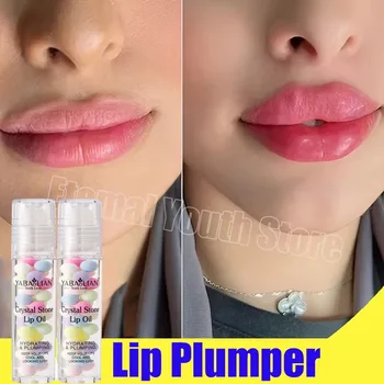 Instant Volumising Lip Voller Olie Collageen Lip Plumping Gloss Moisturizer Reparatie Make-up Verhoogt de elasticiteit Sexy Lip Cosmetica