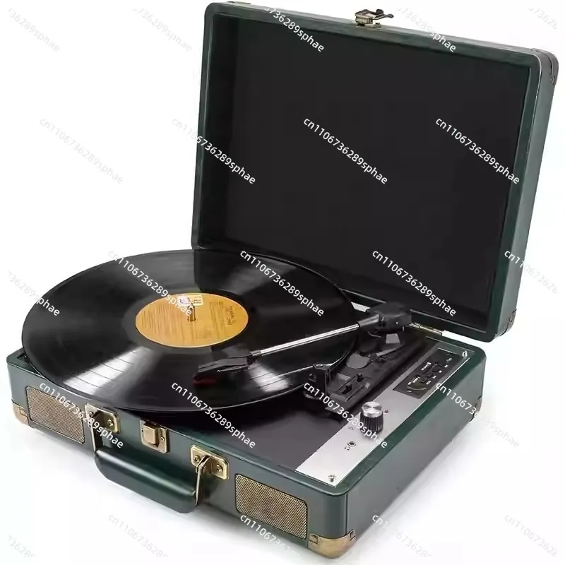 Retro Vinyl Record Player Record Player Phonograph Living Room Decoration Antique Stereo Home European Gifts