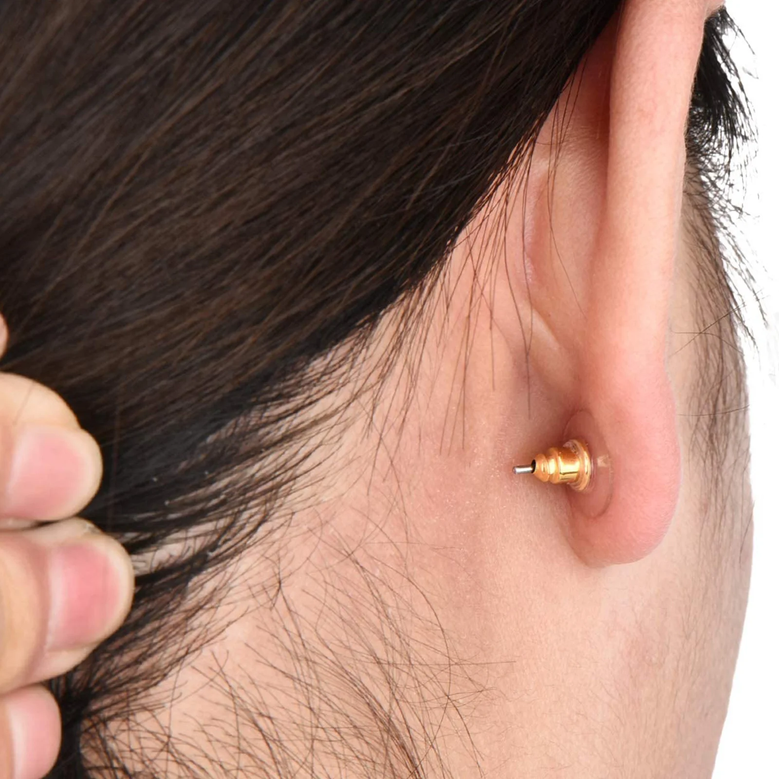 

600pcs Earring Stopper High Earring Backs Multifunctional Diy Jewelry Accessories Ear Fixing Plug For Various