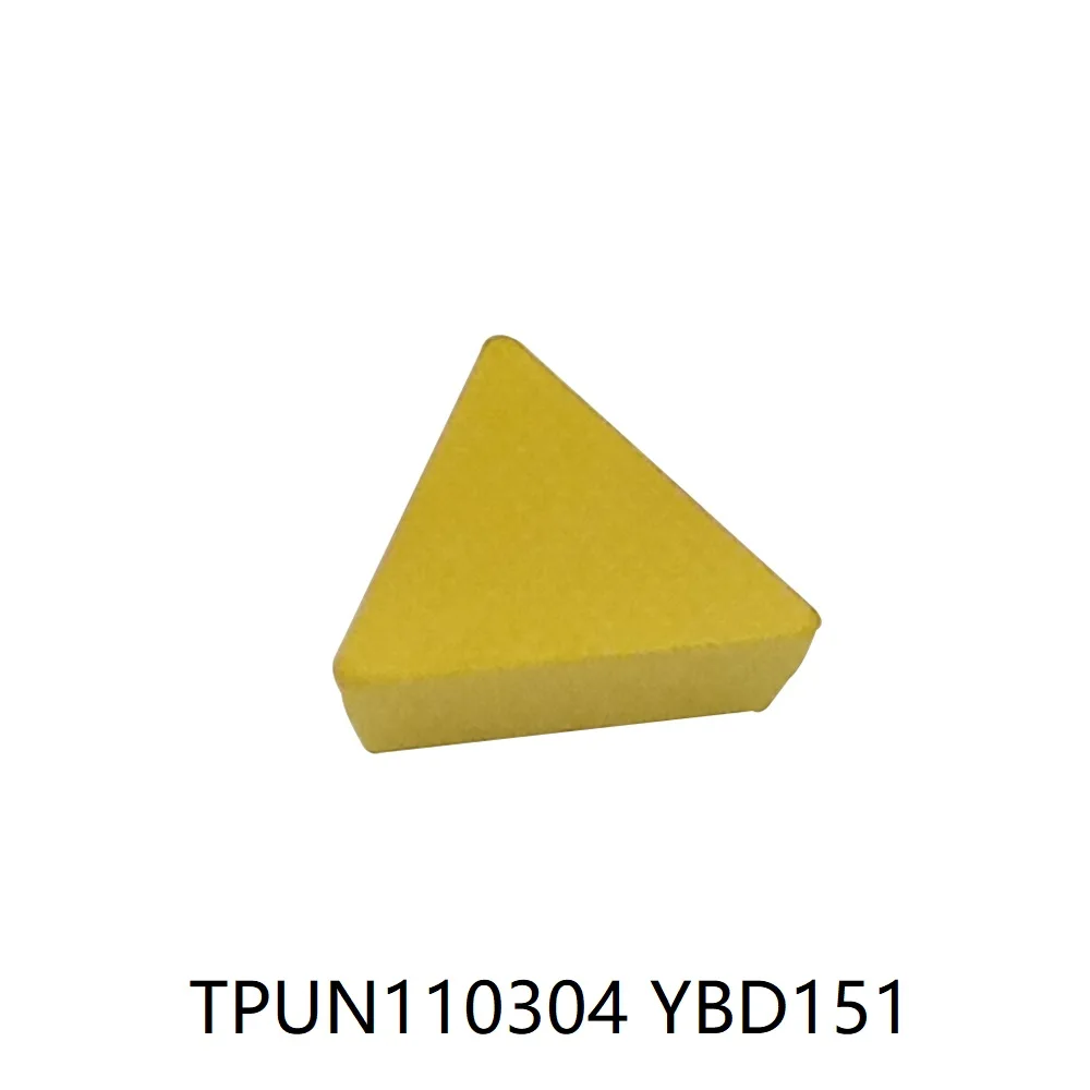 

ZCC TPUN110304 YBD151 YBM251 Milling cutter tools for machining stainless steel and cast iron TPUN 221 10PCS/BOX