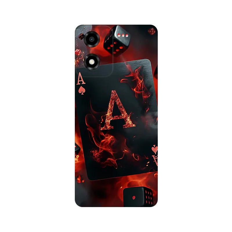 Motorola Moto E14 ケース, オオカミデザイン, ソフトTPUシリコンバックカバー, Moto E14 / E 14 / MotoE14 保護ケース