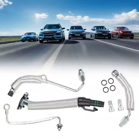 55568031 Turbo Charger Coolant Return Hose Line 55592600 25198546 55567067 55587854 for Chevy Sonic Trax for Buick Encore 13-21